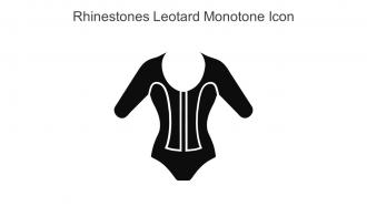 Rhinestones Leotard Monotone Icon In Powerpoint Pptx Png And Editable Eps Format