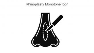 Rhinoplasty Monotone Icon In Powerpoint Pptx Png And Editable Eps Format