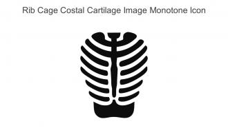 Rib Cage Costal Cartilage Image Monotone Icon In Powerpoint Pptx Png And Editable Eps Format
