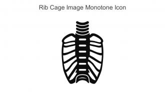 Rib Cage Image Monotone Icon In Powerpoint Pptx Png And Editable Eps Format