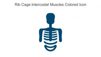 Rib Cage Intercostal Muscles Colored Icon In Powerpoint Pptx Png And Editable Eps Format