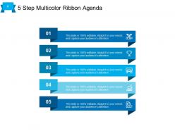 Ribbon Agenda Technology Communication Business Marketing Planning Strategy