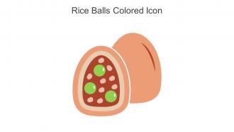 Rice Balls Colored Icon In Powerpoint Pptx Png And Editable Eps Format