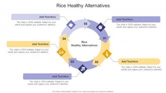 Rice Healthy Alternatives In Powerpoint And Google Slides Cpb