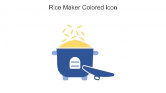 Rice Maker Colored Icon In Powerpoint Pptx Png And Editable Eps Format