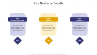 Rice Nutritional Benefits In Powerpoint And Google Slides Cpb