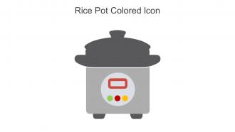 Rice Pot Colored Icon In Powerpoint Pptx Png And Editable Eps Format