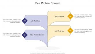 Rice Protein Content In Powerpoint And Google Slides Cpb