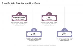 Rice Protein Powder Nutrition Facts In Powerpoint And Google Slides Cpb