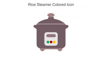 Rice Steamer Colored Icon In Powerpoint Pptx Png And Editable Eps Format