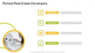 Richest Real Estate Developers In Powerpoint And Google Slides Cpb