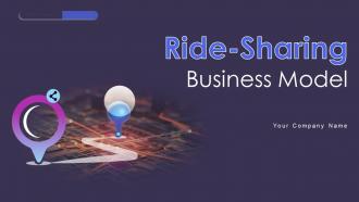 Ride Sharing Business Model Powerpoint Ppt Template Bundles BMC V