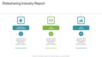 Ridesharing Industry Report In Powerpoint And Google Slides Cpb