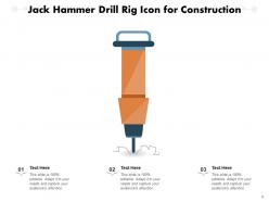 Rig Icon Building Jackhammer Construction Natural Industry
