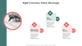 Right Coronary Artery Blockage In Powerpoint And Google Slides Cpb