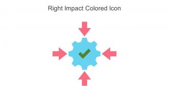 Right Impact Colored Icon In Powerpoint Pptx Png And Editable Eps Format