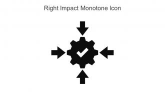 Right Impact Monotone Icon In Powerpoint Pptx Png And Editable Eps Format