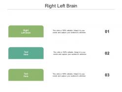 Right left brain ppt powerpoint presentation outline smartart cpb