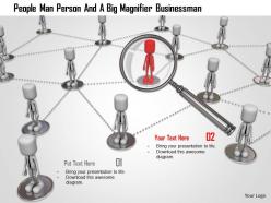 Right person selection in business ppt graphics icons