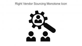 Right Vendor Sourcing Monotone Icon In Powerpoint Pptx Png And Editable Eps Format
