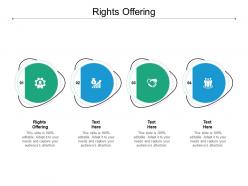Rights offering ppt powerpoint presentation icon tips cpb