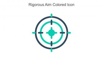 Rigorous Aim Colored Icon In Powerpoint Pptx Png And Editable Eps Format