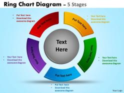 Ring Chart Diagram flow Templates 14