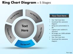 Ring chart diagram flow templates 14
