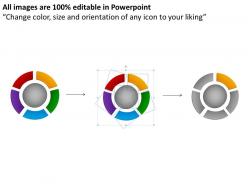 Ring chart diagram flow templates 14