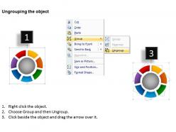 Ring chart diagram process ppt templates 8