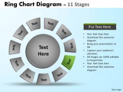 Ring chart diagrams ppt templates 4