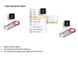 Ring diagram powerpoint template slide