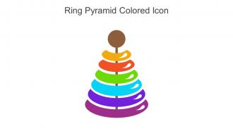Ring Pyramid Colored Icon In Powerpoint Pptx Png And Editable Eps Format