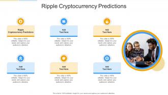 Ripple Cryptocurrency Predictions In Powerpoint And Google Slides Cpb