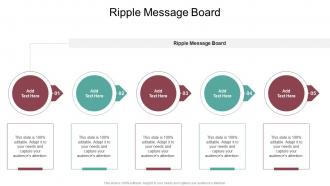 Ripple Message Board In Powerpoint And Google Slides Cpb