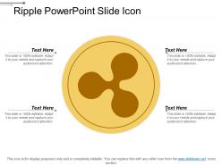 Ripple powerpoint slide icon