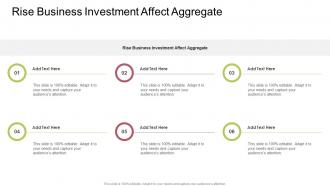 Rise Business Investment Affect Aggregate In Powerpoint And Google Slides Cpb
