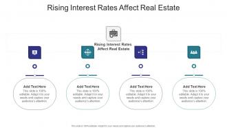 Rising Interest Rates Affect Real Estate In Powerpoint And Google Slides Cpb