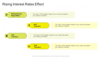 Rising Interest Rates Effect In Powerpoint And Google Slides Cpb