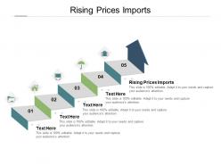 Rising prices imports ppt powerpoint presentation icon background image cpb