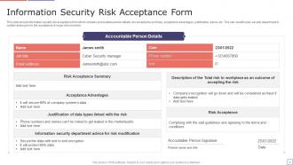 Risk Acceptance Powerpoint Ppt Template Bundles