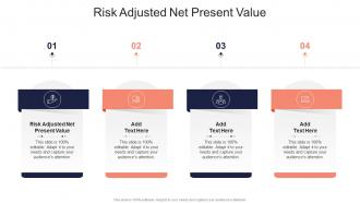 Risk Adjusted Net Present Value In Powerpoint And Google Slides Cpb