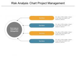 Risk analysis chart project management ppt powerpoint infographic cpb