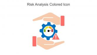 Risk Analysis Colored Icon In Powerpoint Pptx Png And Editable Eps Format