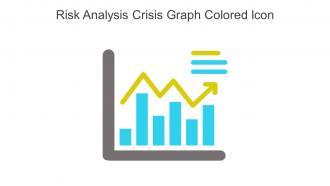 Risk Analysis Crisis Graph Colored Icon In Powerpoint Pptx Png And Editable Eps Format