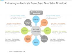 Risk analysis methods powerpoint templates download