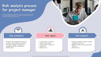 Risk Analysis Process For Project Manager