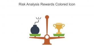 Risk Analysis Rewards Colored Icon In Powerpoint Pptx Png And Editable Eps Format