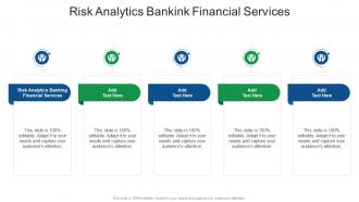 Risk Analytics Bankink Financial Services In Powerpoint And Google Slides Cpb