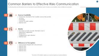 Risk And Barries Powerpoint Ppt Template Bundles